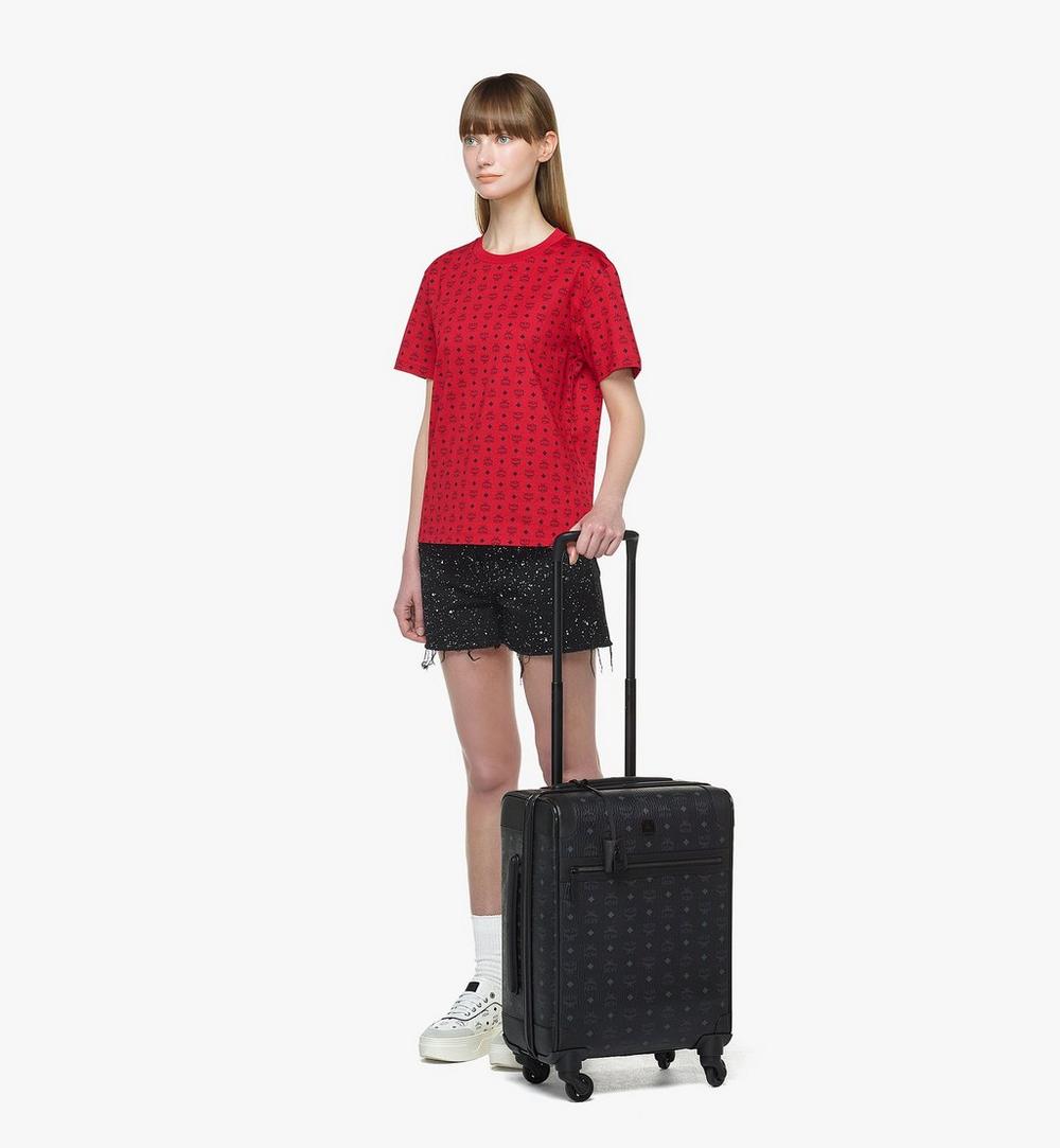MMVDSTT02BK001-Ottomar Trolley in Visetos|BLACK