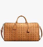 MMVAAVY01CO001-Ottomar Weekender Bag in Visetos|COGNAC
