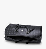 MMVAAVY01BK001-Ottomar Weekender Bag in Visetos|BLACK