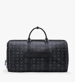MMVAAVY01BK001-Ottomar Weekender Bag in Visetos|BLACK