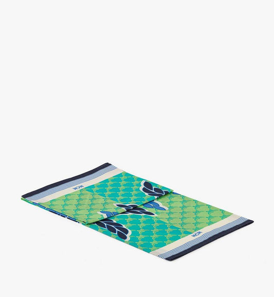 MEFFSMM031B001-Palm Monogram Bandana Scarf|CERAMIC