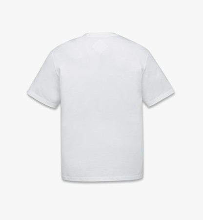 MHTGSMM01WT00M-Planet MCM Rabot T-Shirt in Organic Cotton|White