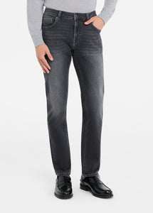 grey denim