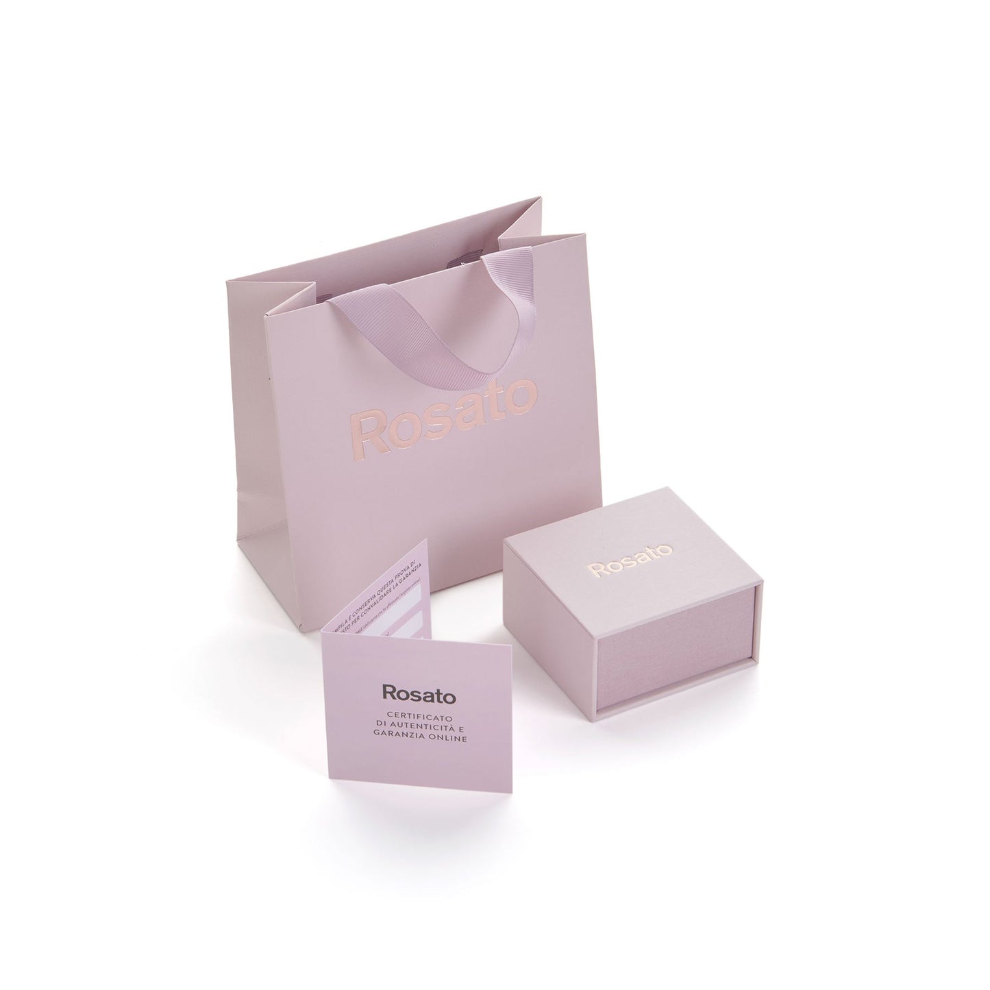 Rosato bianca Lobe earrings - Silver