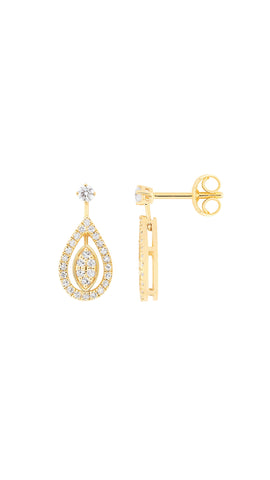 Christian Bernard Jewelry Earrings Rx334Jb4-18K_Cb