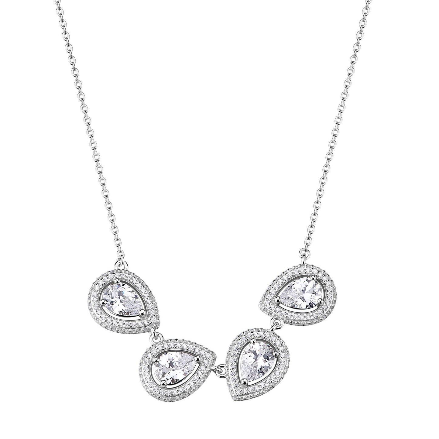 Rosato anna short necklace - Silver