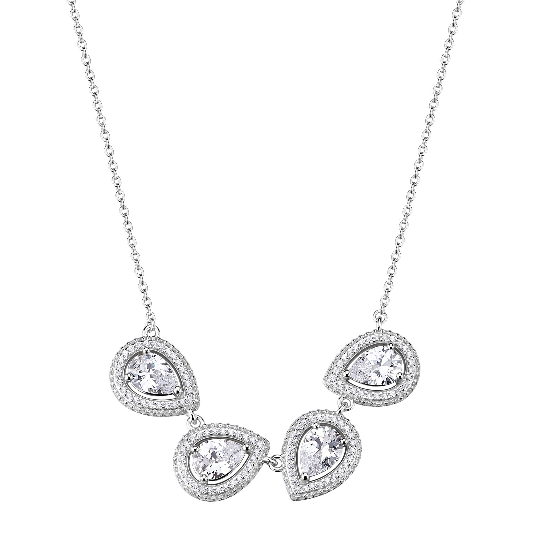 Rosato anna short necklace - Silver