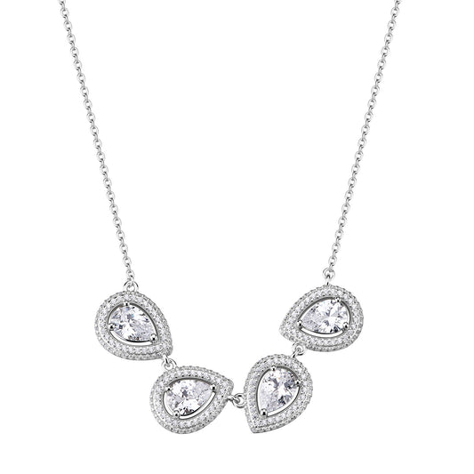Rosato anna short necklace - Silver