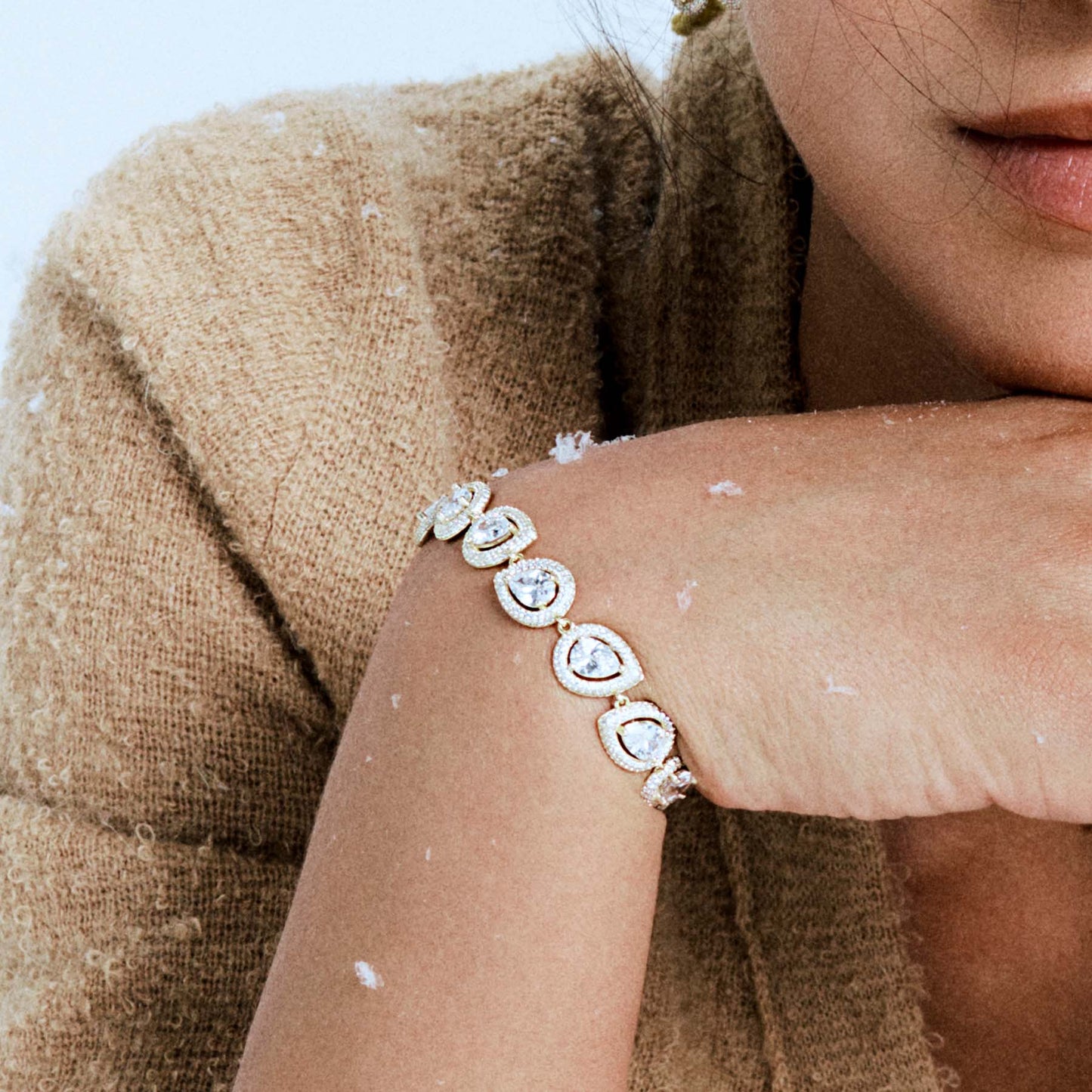 Rosato anna soft bracelet - Yellow Gold