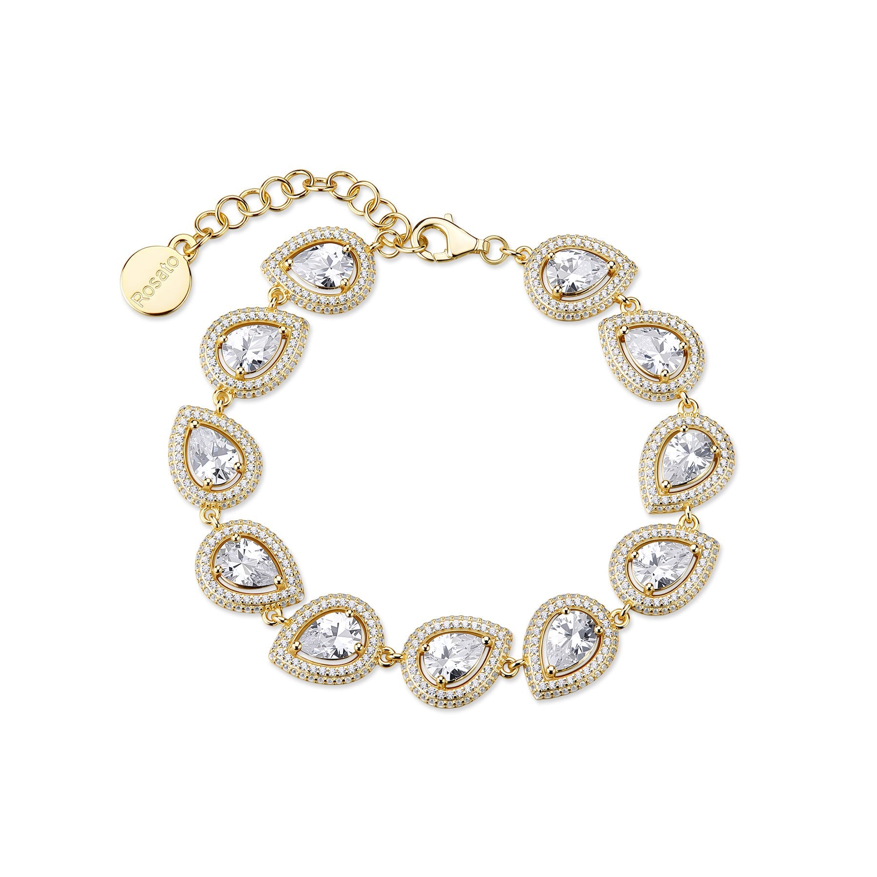 Rosato anna soft bracelet - Yellow Gold