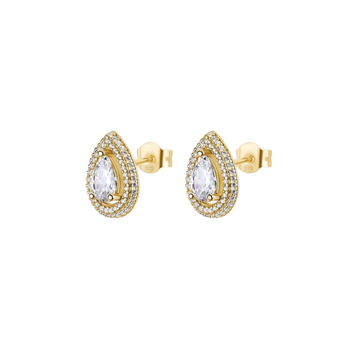 Rosato anna lobe earrings - Yellow Gold