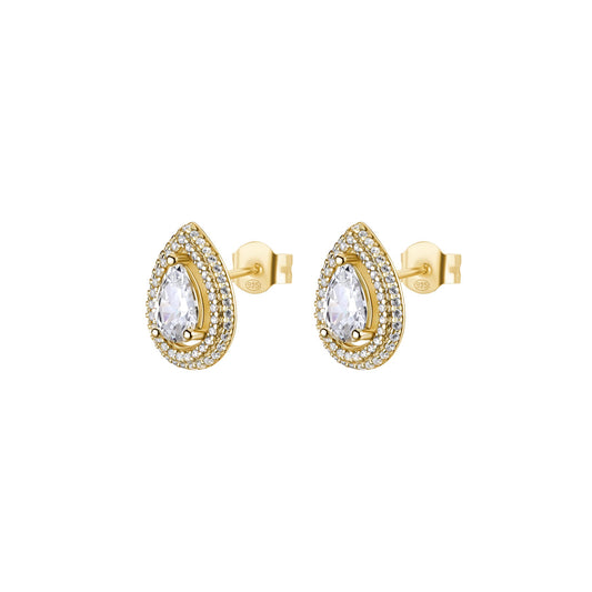 Rosato anna lobe earrings - Yellow Gold