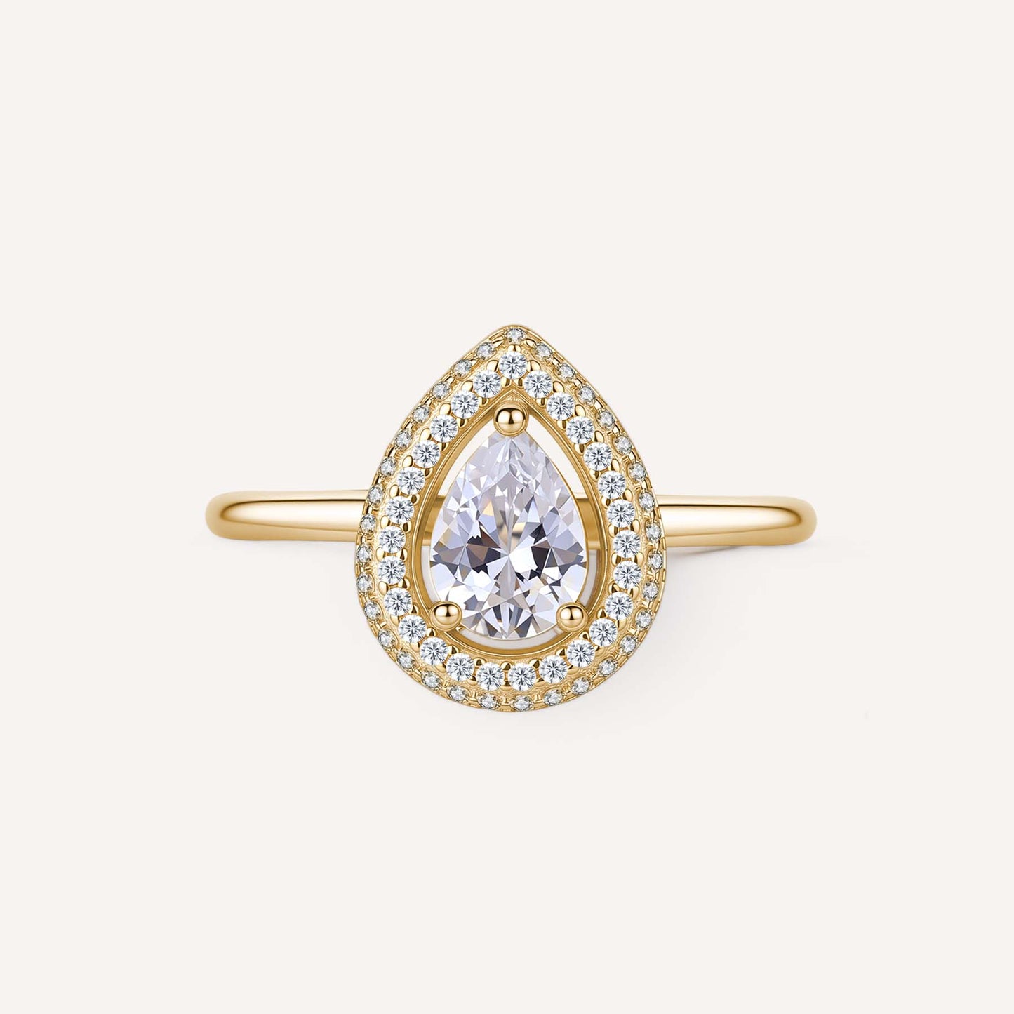 Rosato anna ring - Yellow Gold