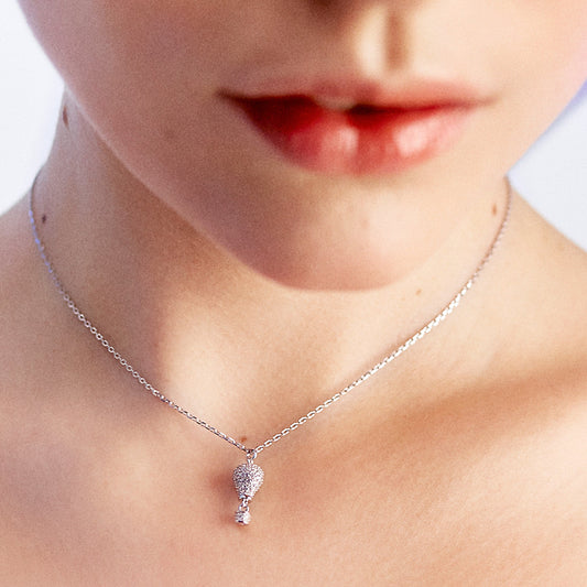 Rosato aria short necklace - Silver