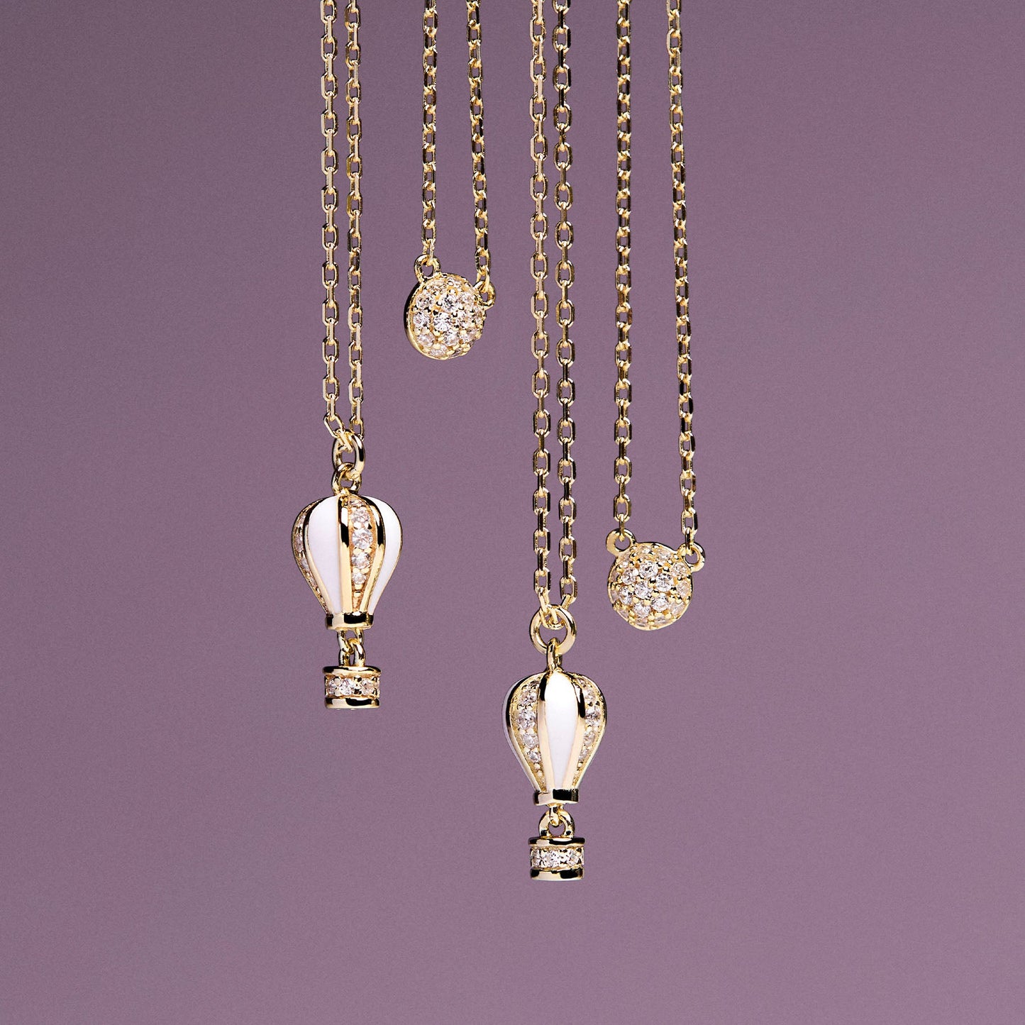 Rosato aria Short necklace - Yellow Gold