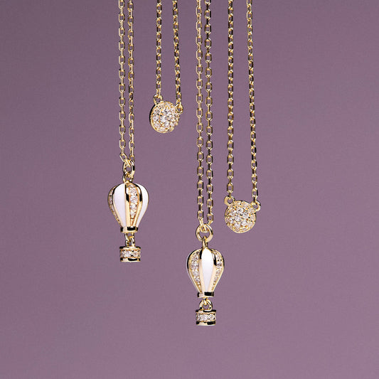 Rosato aria Short necklace - Yellow Gold