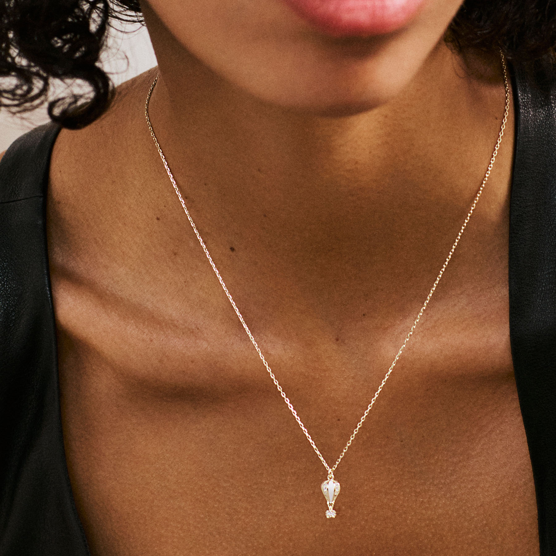Rosato aria Short necklace - Yellow Gold