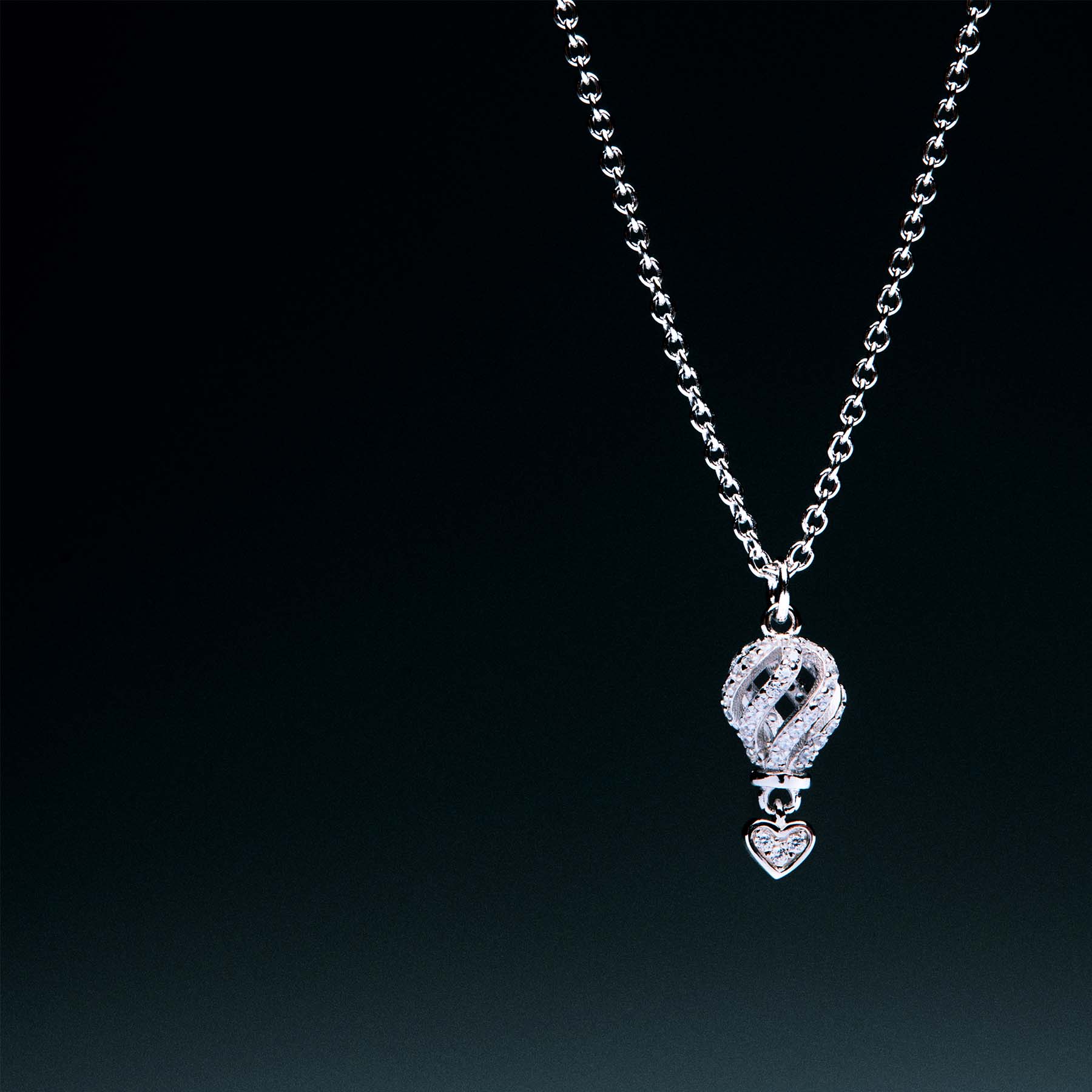 Rosato aria short necklace - Silver