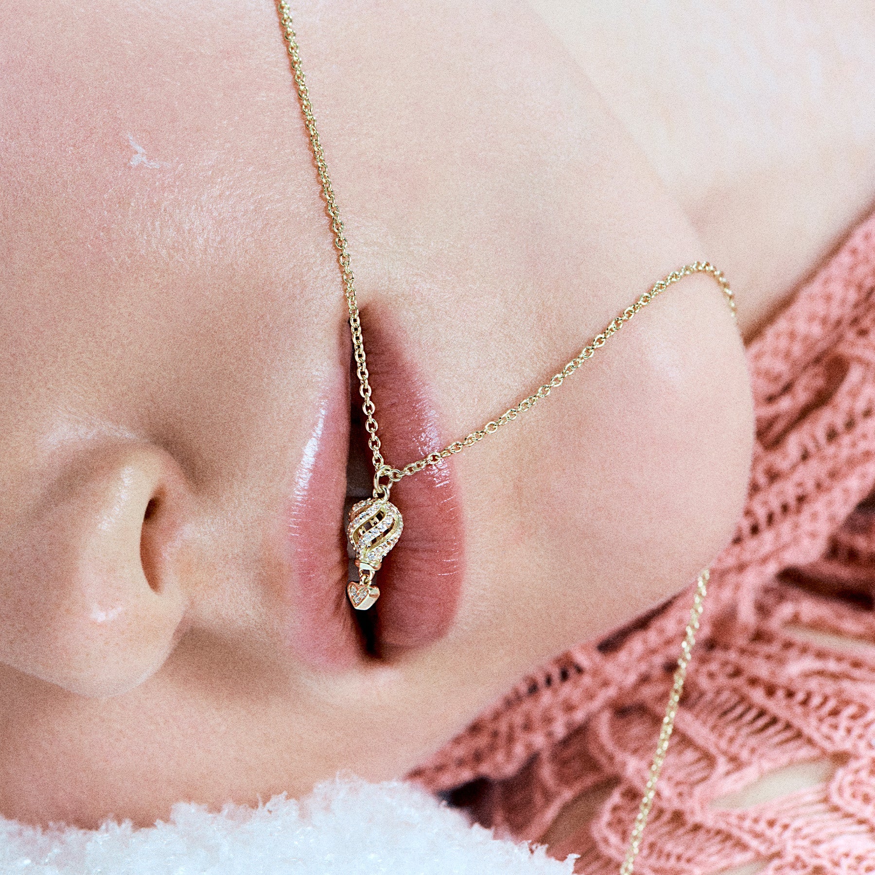 Rosato aria short necklace - Yellow Gold