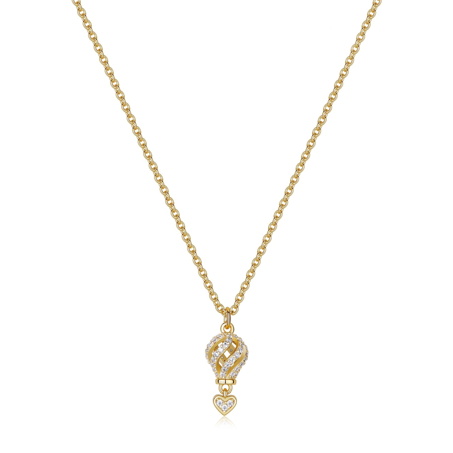 Rosato aria short necklace - Yellow Gold