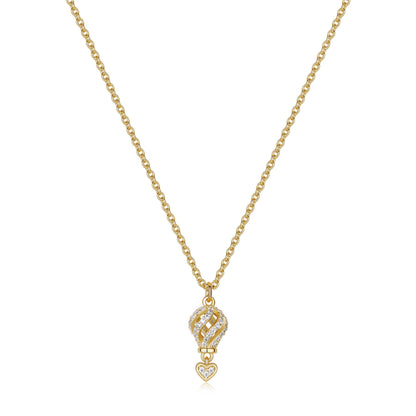 Rosato aria short necklace - Yellow Gold