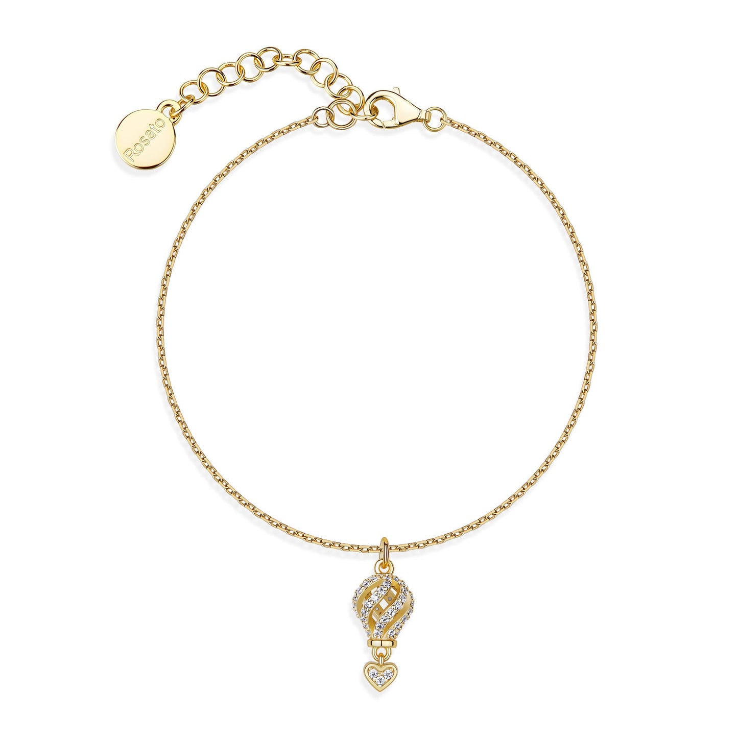 Rosato aria soft bracelet - Yellow Gold