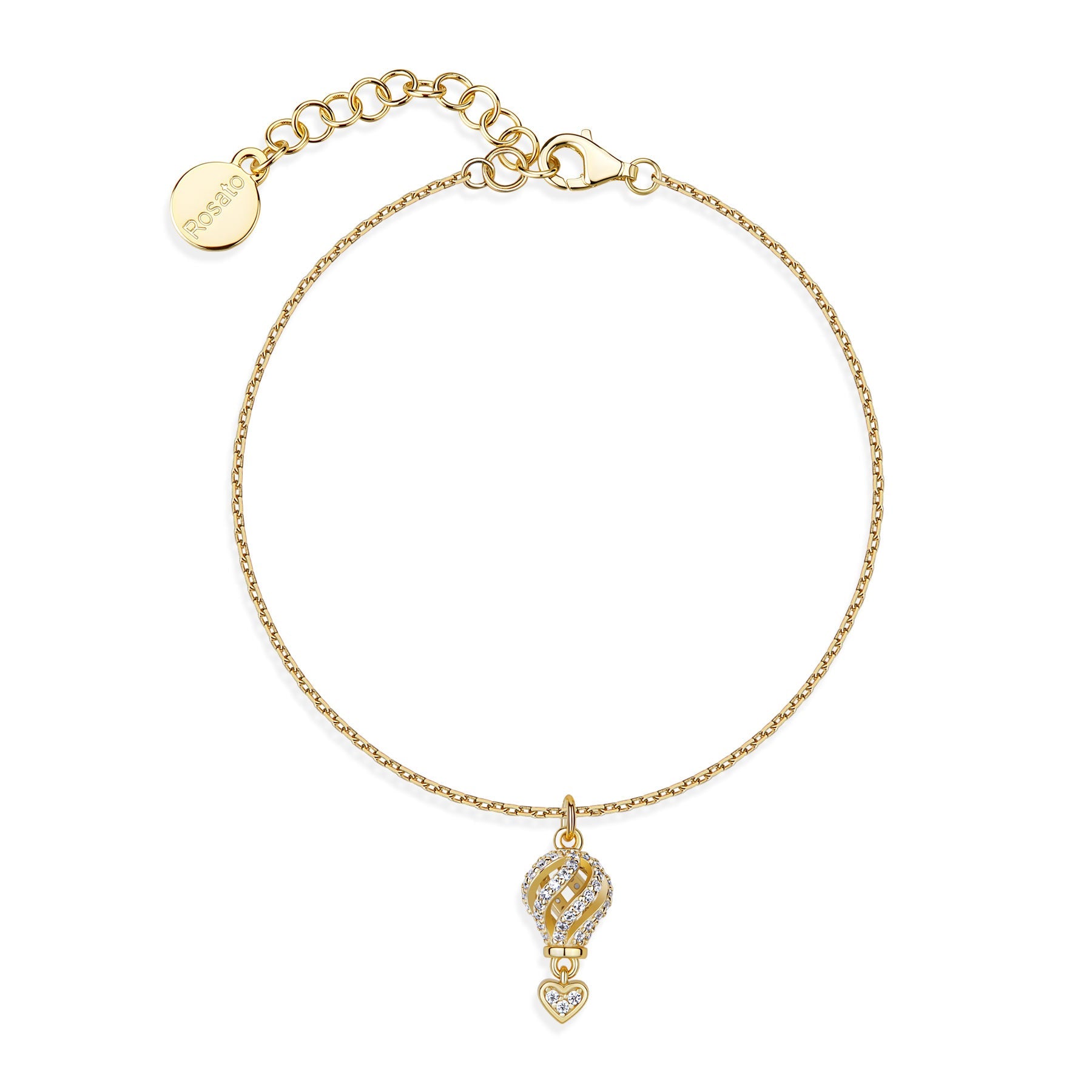 Rosato aria soft bracelet - Yellow Gold