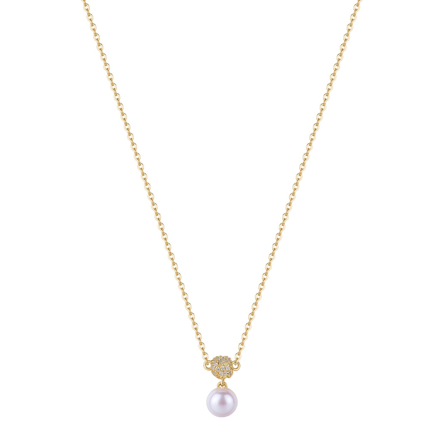 Rosato azzurra short necklace - Yellow Gold