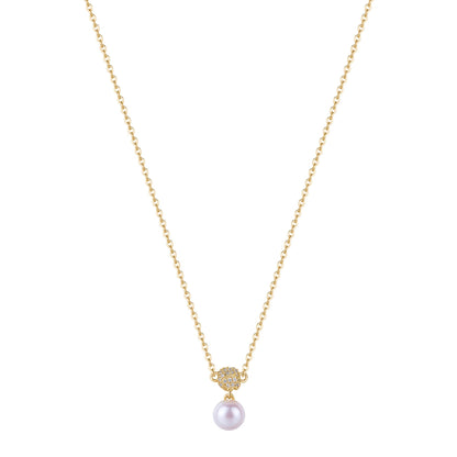 Rosato azzurra short necklace - Yellow Gold