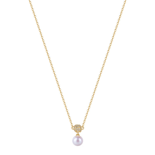 Rosato azzurra short necklace - Yellow Gold