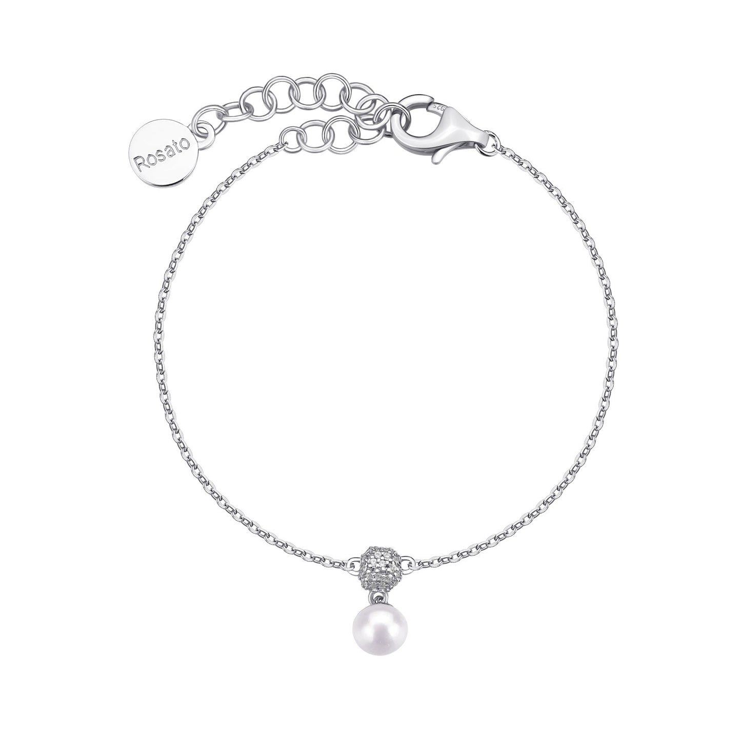 Rosato azzurra Soft chain bracelet - Silver