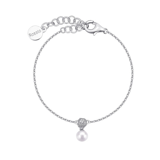 Rosato azzurra Soft chain bracelet - Silver