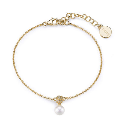 Rosato azzurra soft chain bracelet - Yellow Gold
