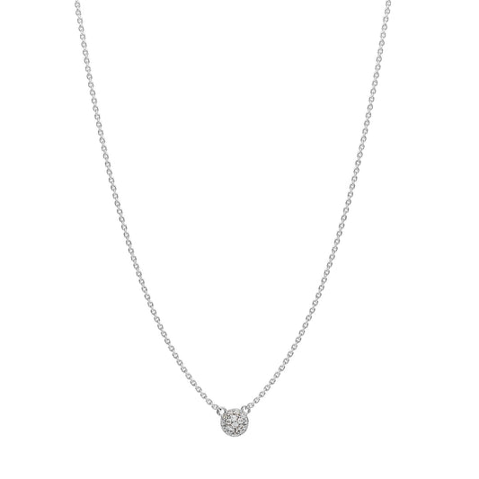 Rosato bianca Short necklace - Silver