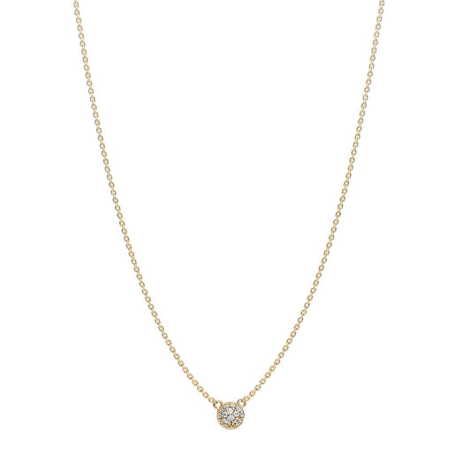 Rosato bianca Short necklace - Yellow Gold