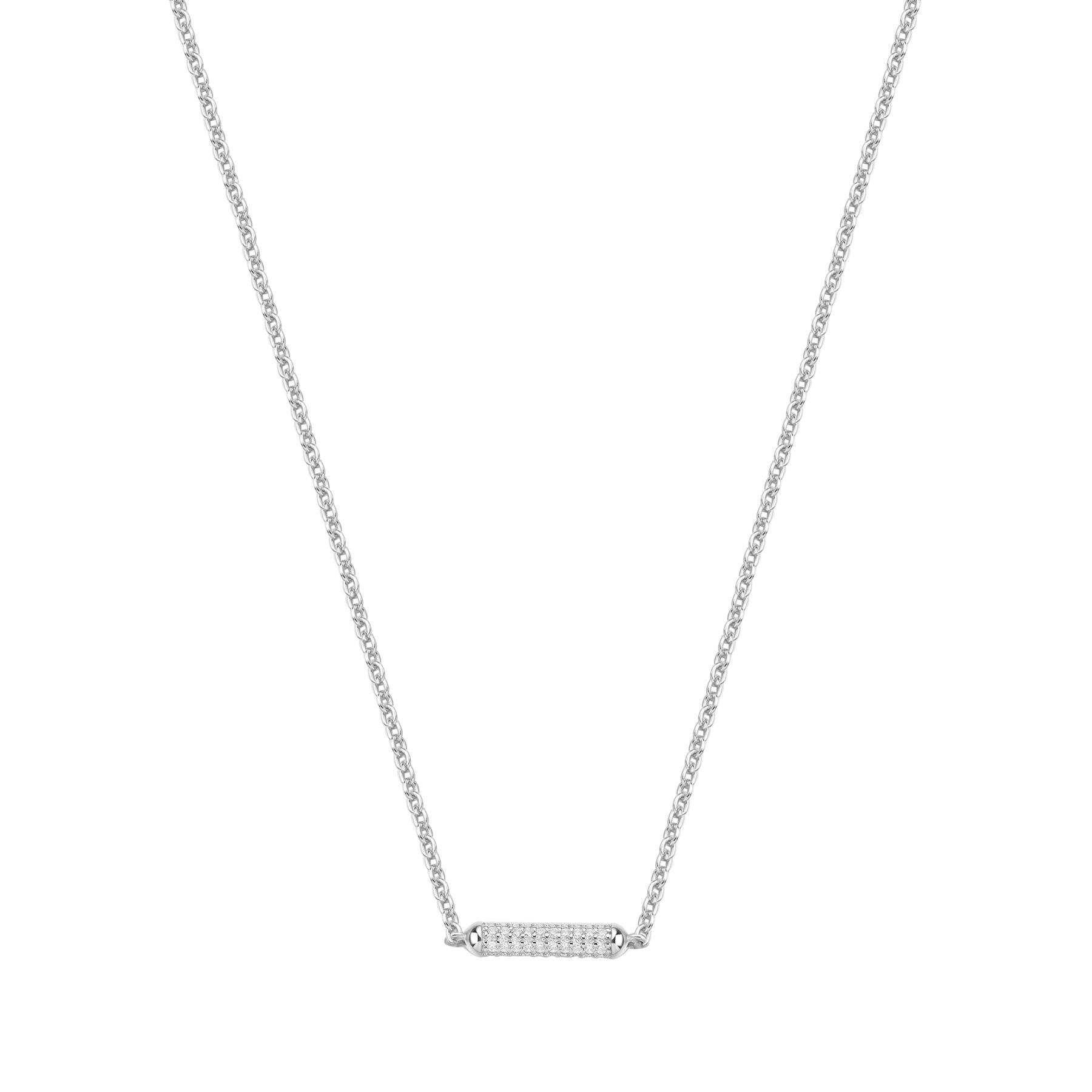 Rosato bianca Short necklace - Silver