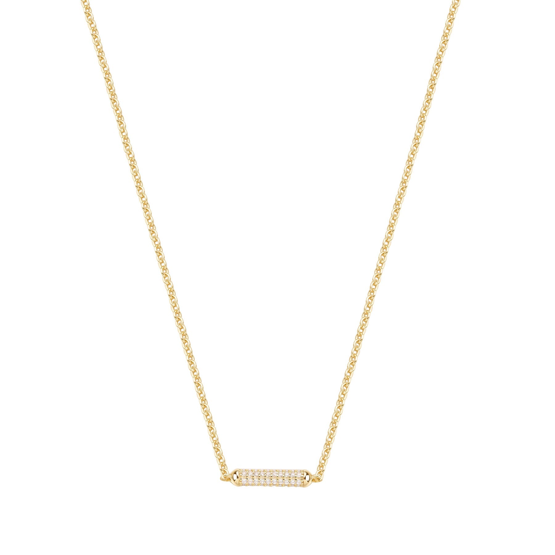 Rosato bianca Short necklace - Yellow Gold