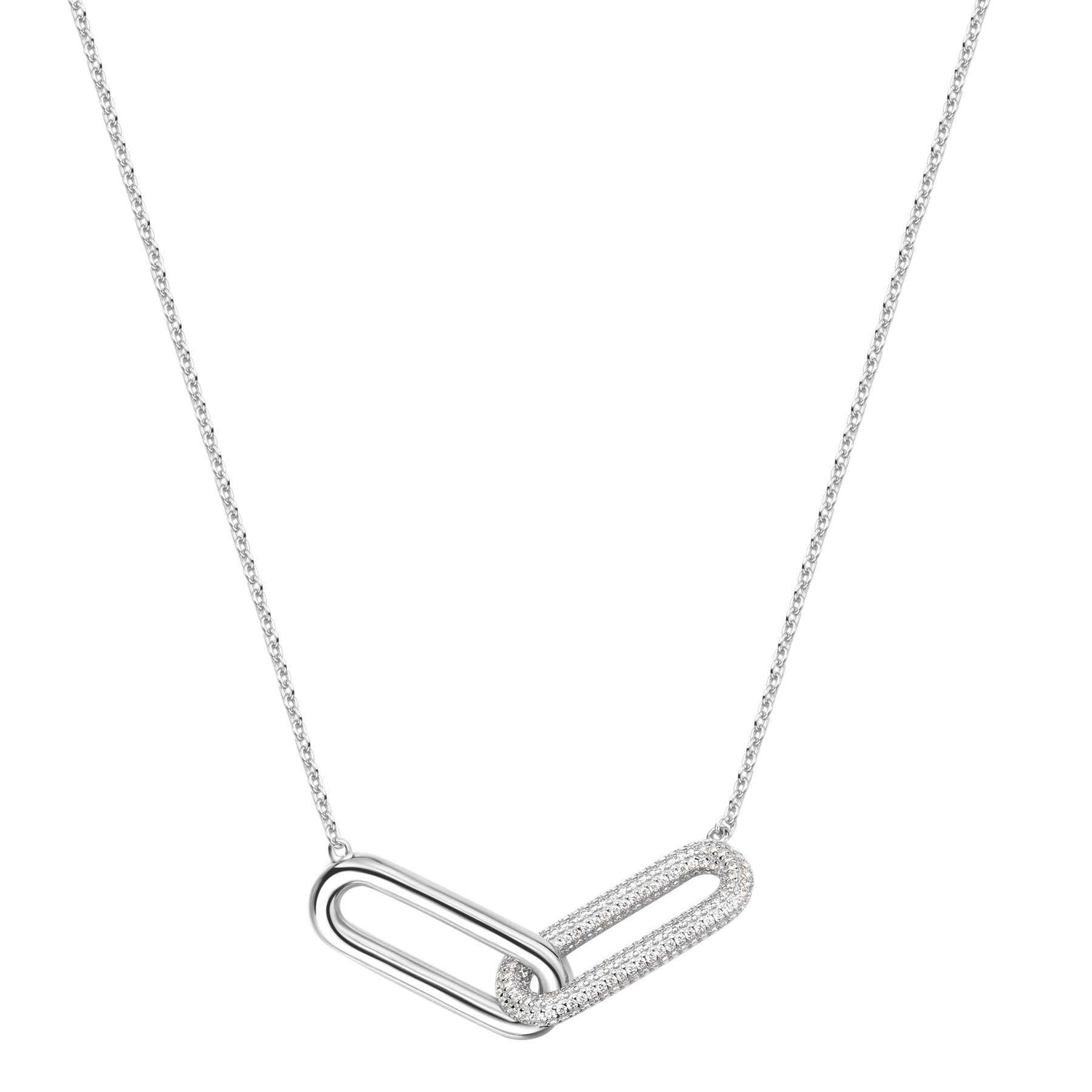 Rosato bianca Short necklace - Silver
