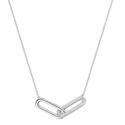 Rosato bianca Short necklace - Silver