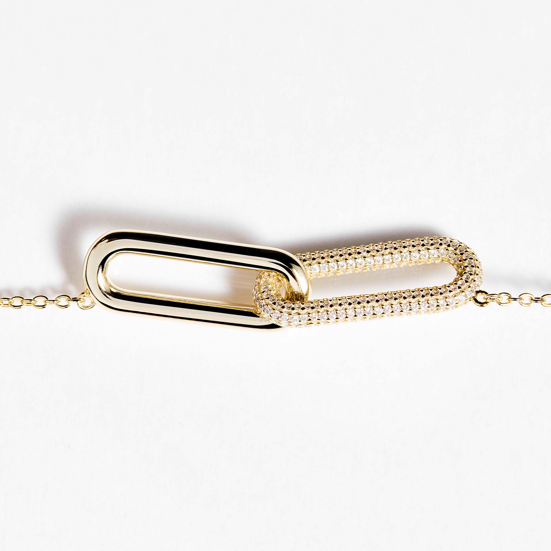 Rosato bianca Short necklace - Yellow Gold