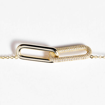 Rosato bianca Short necklace - Yellow Gold