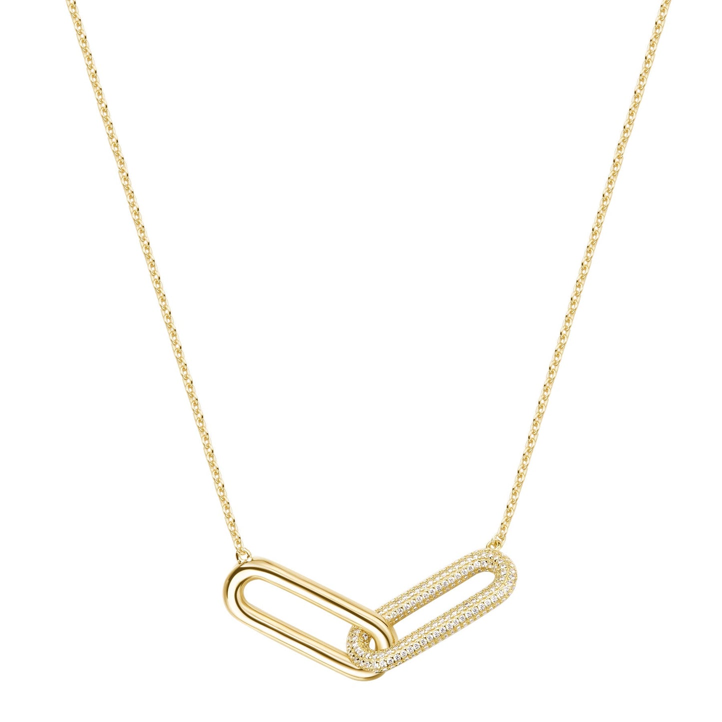 Rosato bianca Short necklace - Yellow Gold