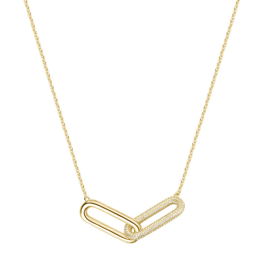 Rosato bianca Short necklace - Yellow Gold
