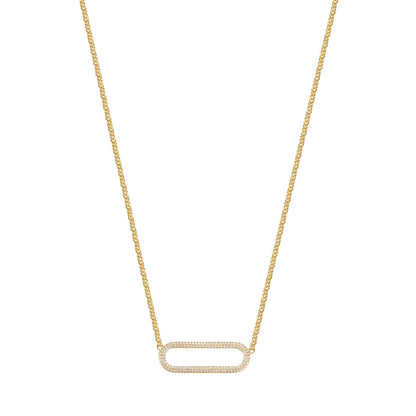 Rosato bianca Short necklace - Yellow Gold