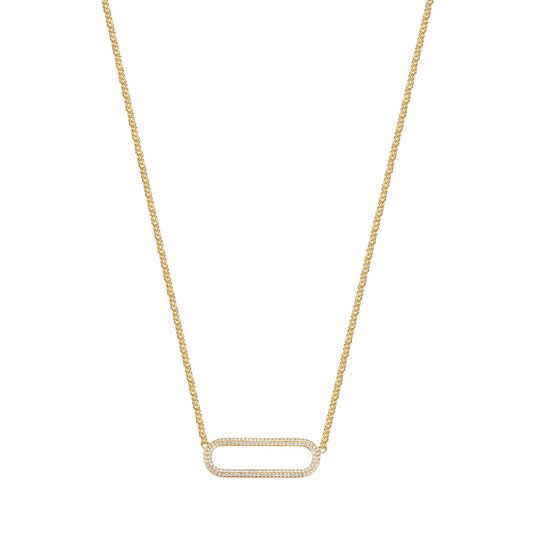 Rosato bianca Short necklace - Yellow Gold