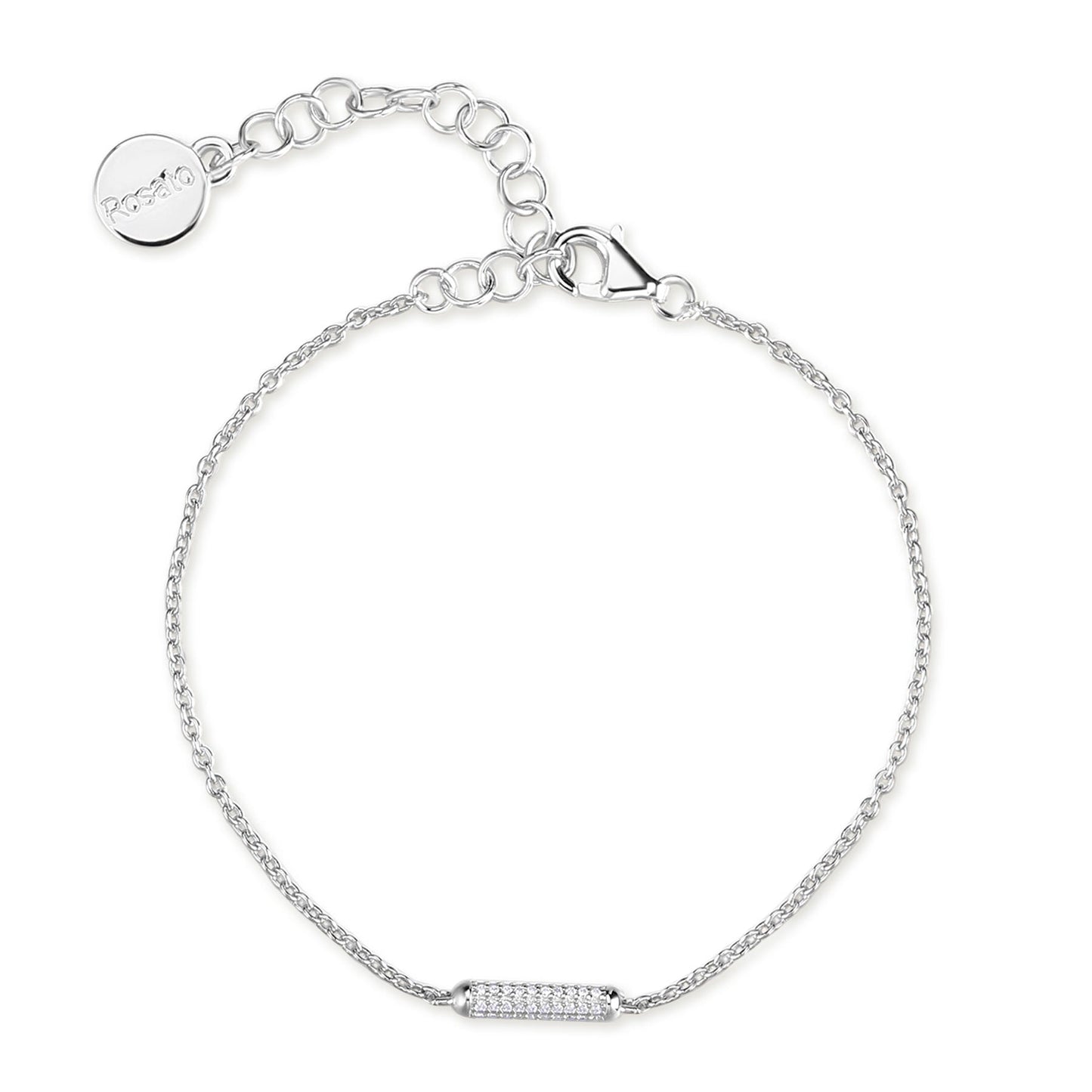 Rosato bianca Soft bracelet - Silver