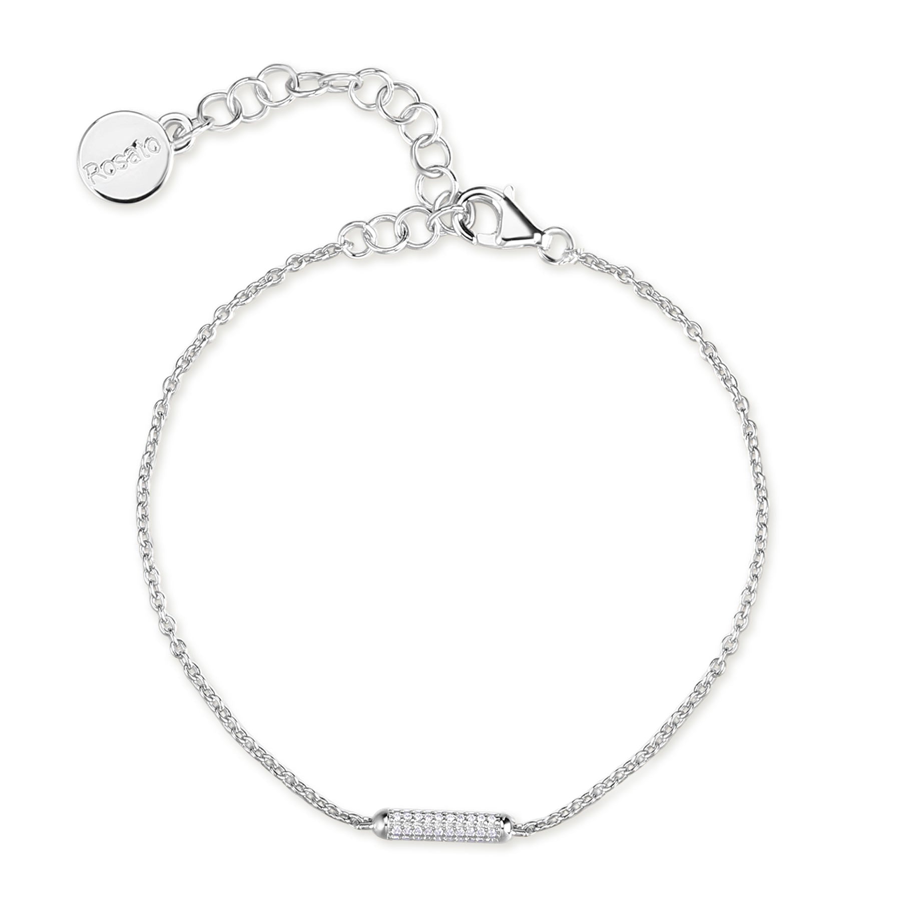 Rosato bianca Soft bracelet - Silver