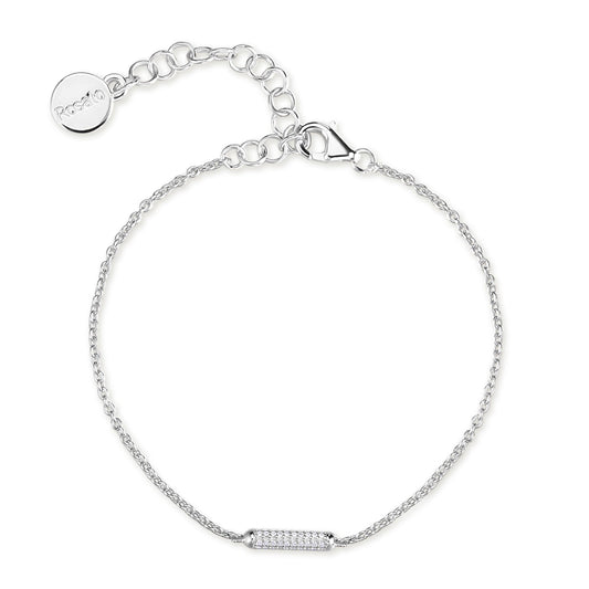 Rosato bianca Soft bracelet - Silver