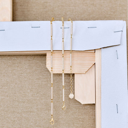 Rosato bianca Soft bracelet - Yellow Gold