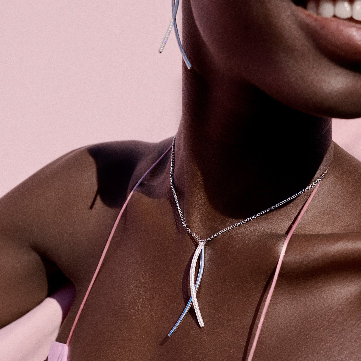 Rosato Bianca short necklace - Silver